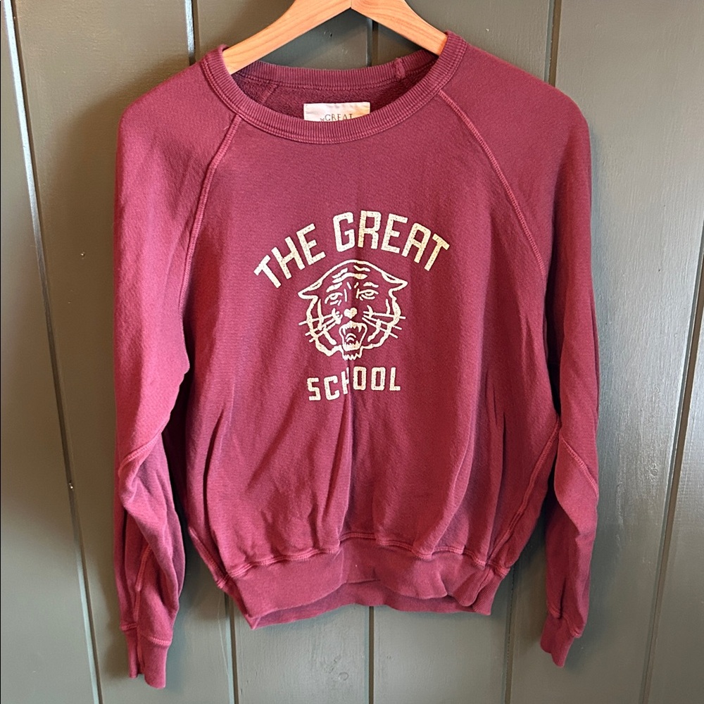 THE GREAT sweatshirt. Size 0